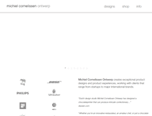Tablet Screenshot of michielcornelissen.com